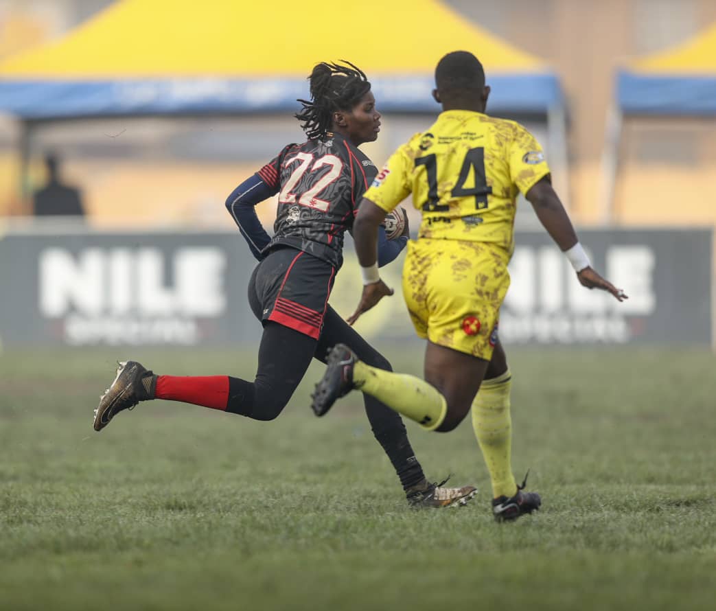 BlackPearlsRFC's tweet photo. Final #Kabale7s pool game played in the early morning mist and we opened day 2 with a comfortable win.

Black Pearls 43 - 05 @kigeziqueens 

Scorers:
Lydia Namabiro - 3T
Suzan Adong - 3T
Rebecca Kabajungu - 1T
Bushira Namutebi - 4C

#BlackPearlsStrong 🖤♥️
#NileSpecial7s https://t.co/oADCMxhABM