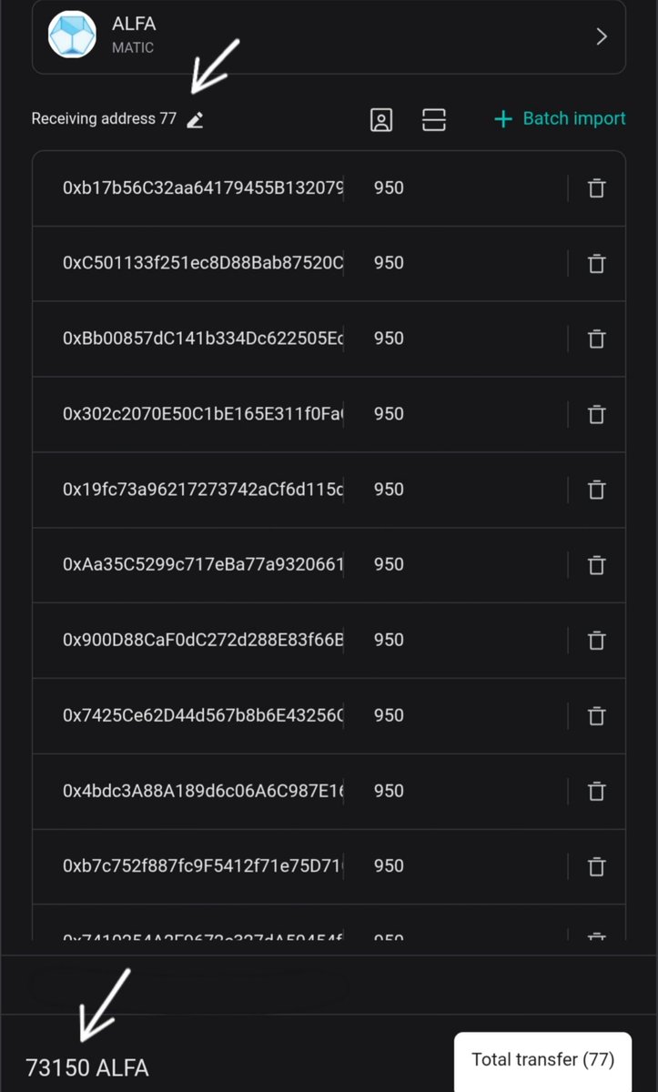 alfanetworkapp's tweet photo. Congratulations πππ
97th Batch of Withdraw Successful
Total Wallets Received Withdraw β 1740
Total $ALFA Tokens Sent β 1,195,575
Let's Go ALFA TO THE MOON πππ
https://t.co/gOsReUQ9Yj
Buy/ Sell/ Trade/ HODL $ALFA on Exchange
https://t.co/MRfgcuqM38
#alfanetworkapp #AlfaNetwork #alfatoken