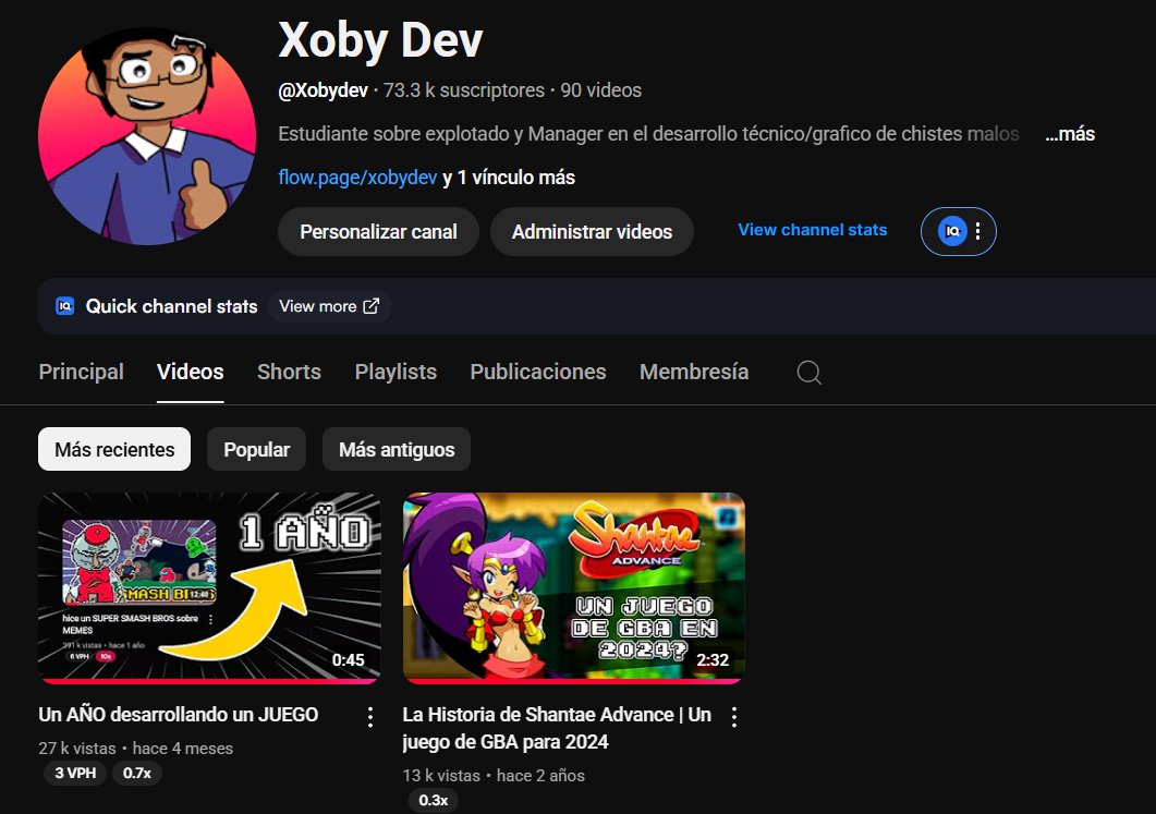 fua mi canal es tan seinen que el modo restringido deja 02 videos de 90, uno siendo el primero que hice y el otro un video con solo música de fondo