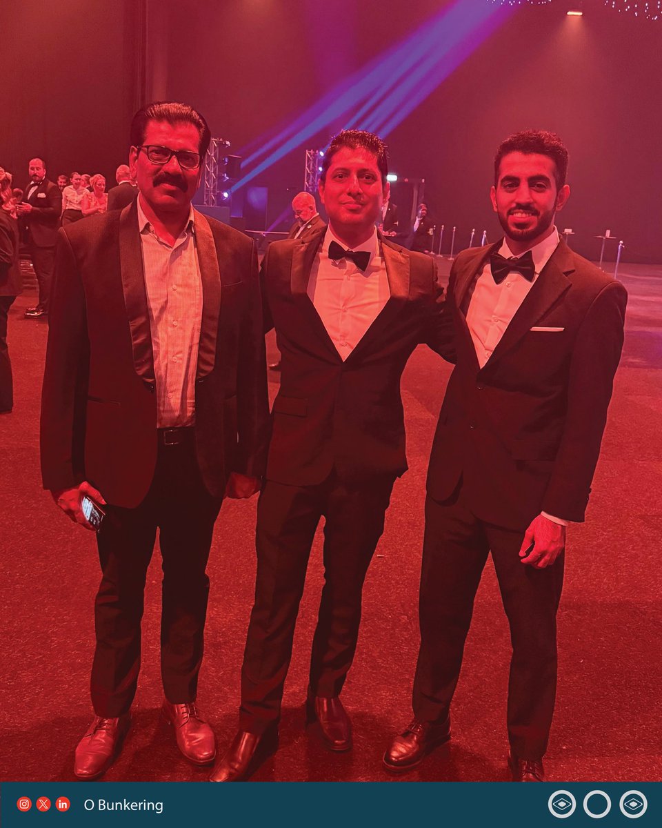 OBunkering's tweet image. At the close of @LISWOfficial (#LISW25), O Bunkering  joined the #GalaDinner at Evolution London  with top leaders from the global #maritime sector. The evening was full of conversations about #innovation, #sustainability, and improving supply chains.