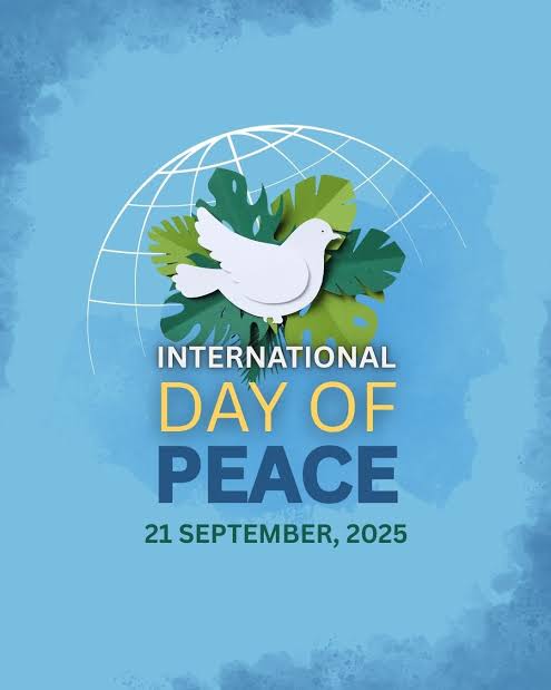Happy International Day of Peace 2025!

Peace is not passive. ✨
It lives in our choices, our communities, and in how we care for one another &amp; the Earth. 🌍🤝🌱

#PeaceDay #InternationalDayofPeace2025