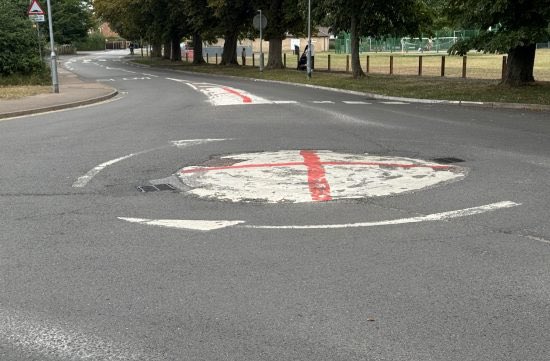 These roundabouts aren’t weathering well lads…shall we ask the Polish to do the work next time?