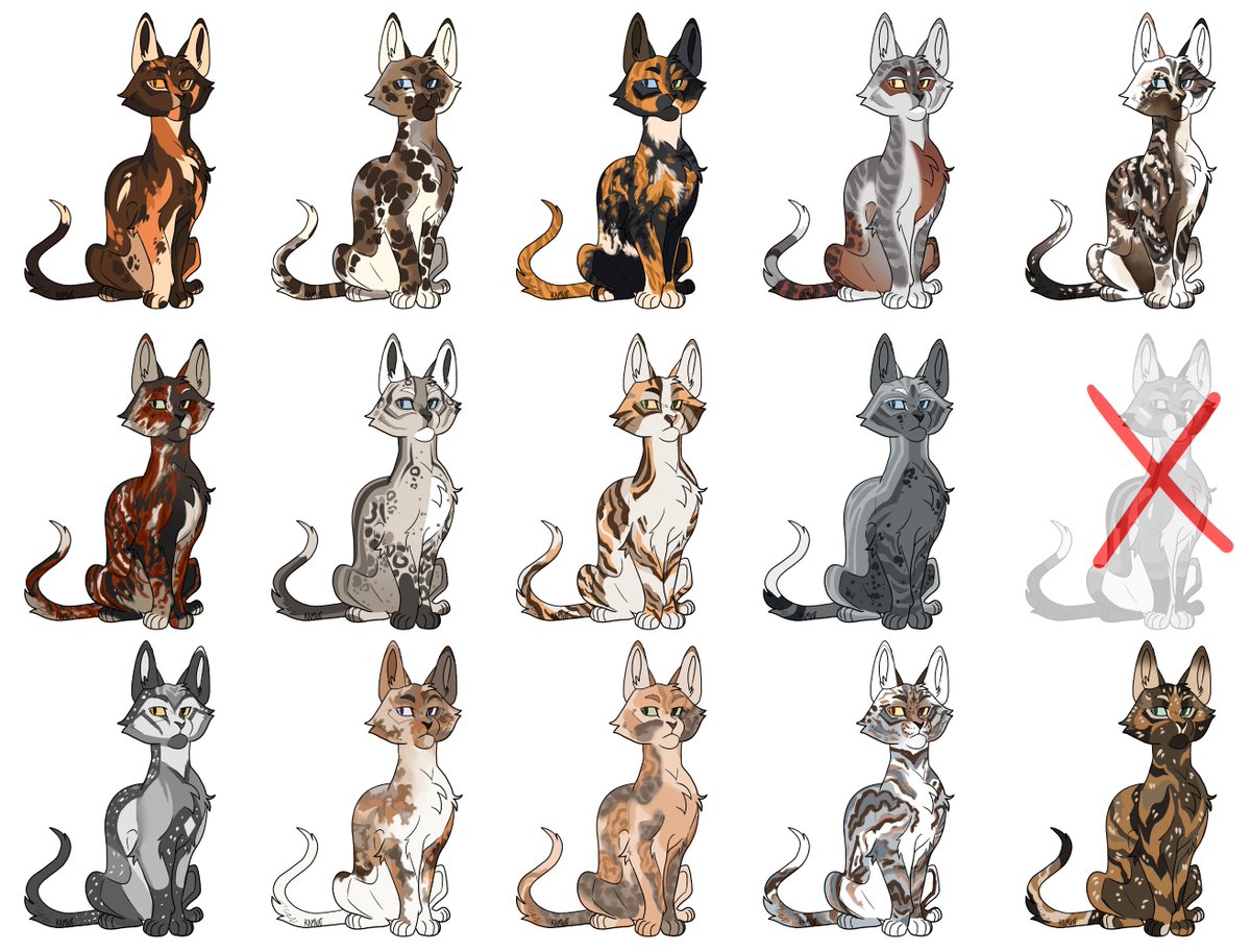 Babies up for adopt! 
Base by RamKat

Purchase here: ko-fi.com/goldenwing/shop
#adoptable