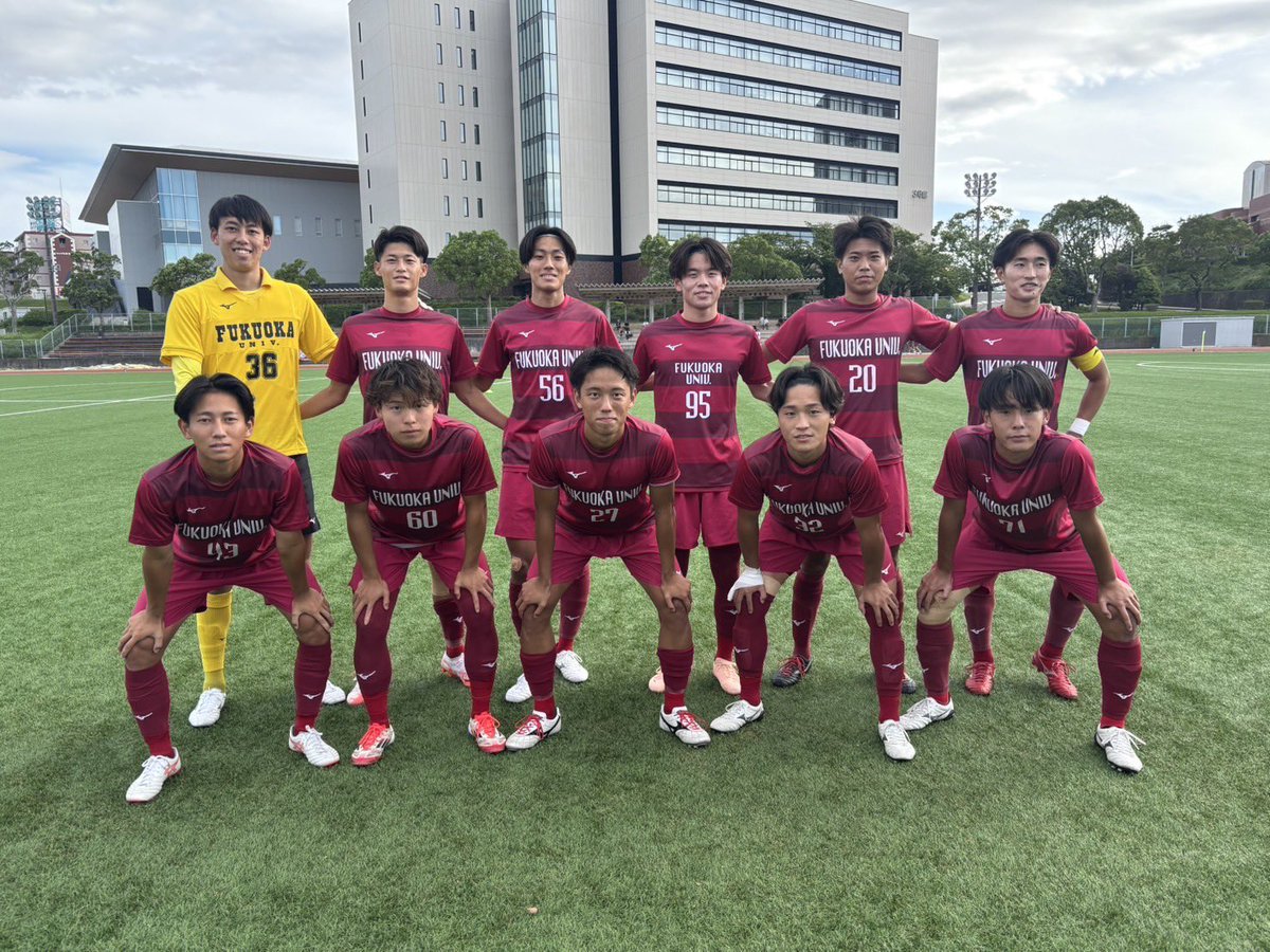 福岡大学サッカー部 on X: 