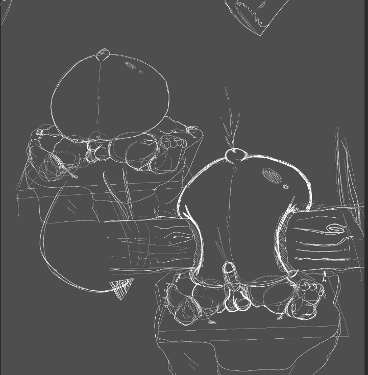 you ever just have a thought you have to sketch out to a friend???