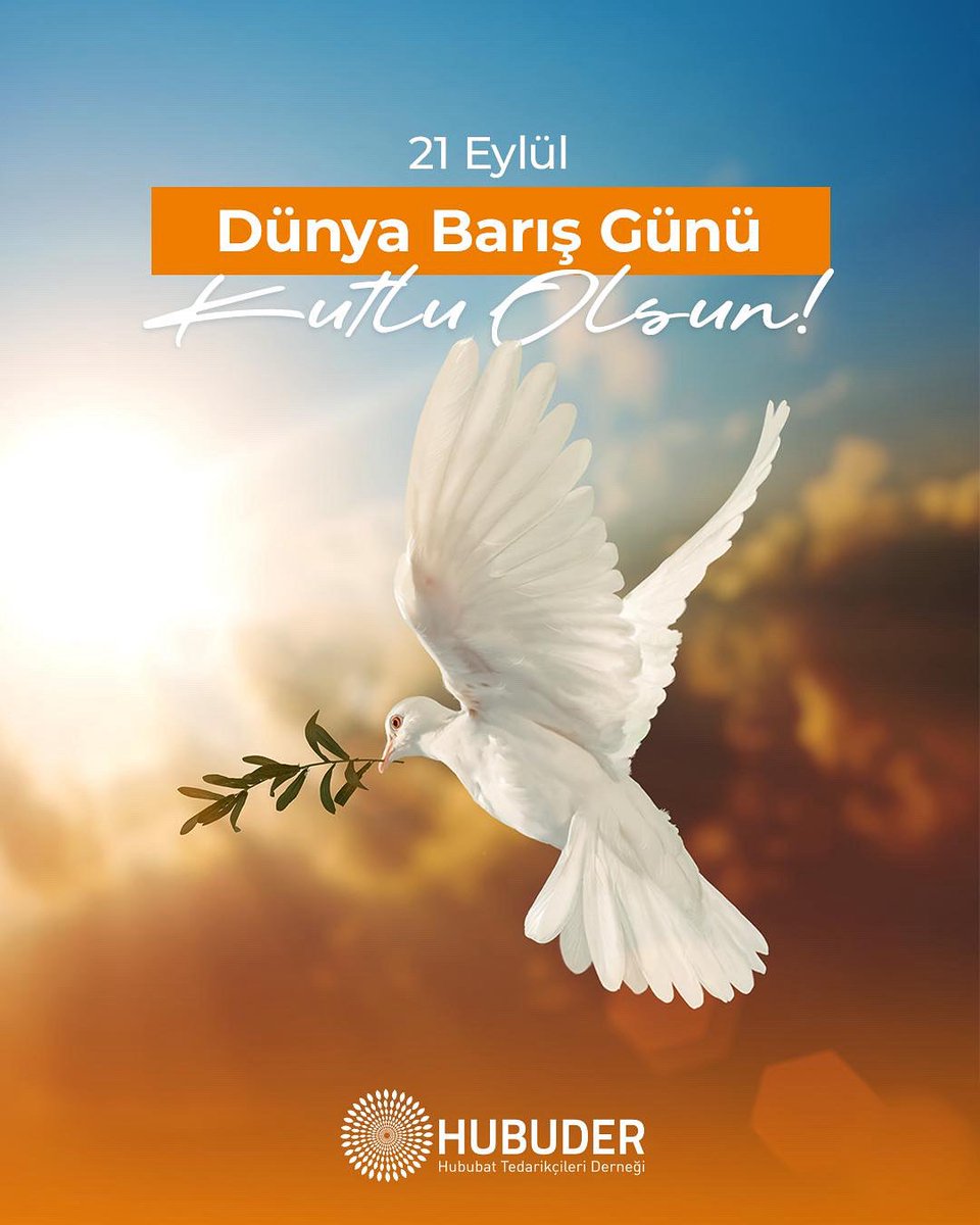 Tüm dünyada barış içinde yaşadığımız günlere ulaşmak dileğiyle ...#DünyaBarışGünü
