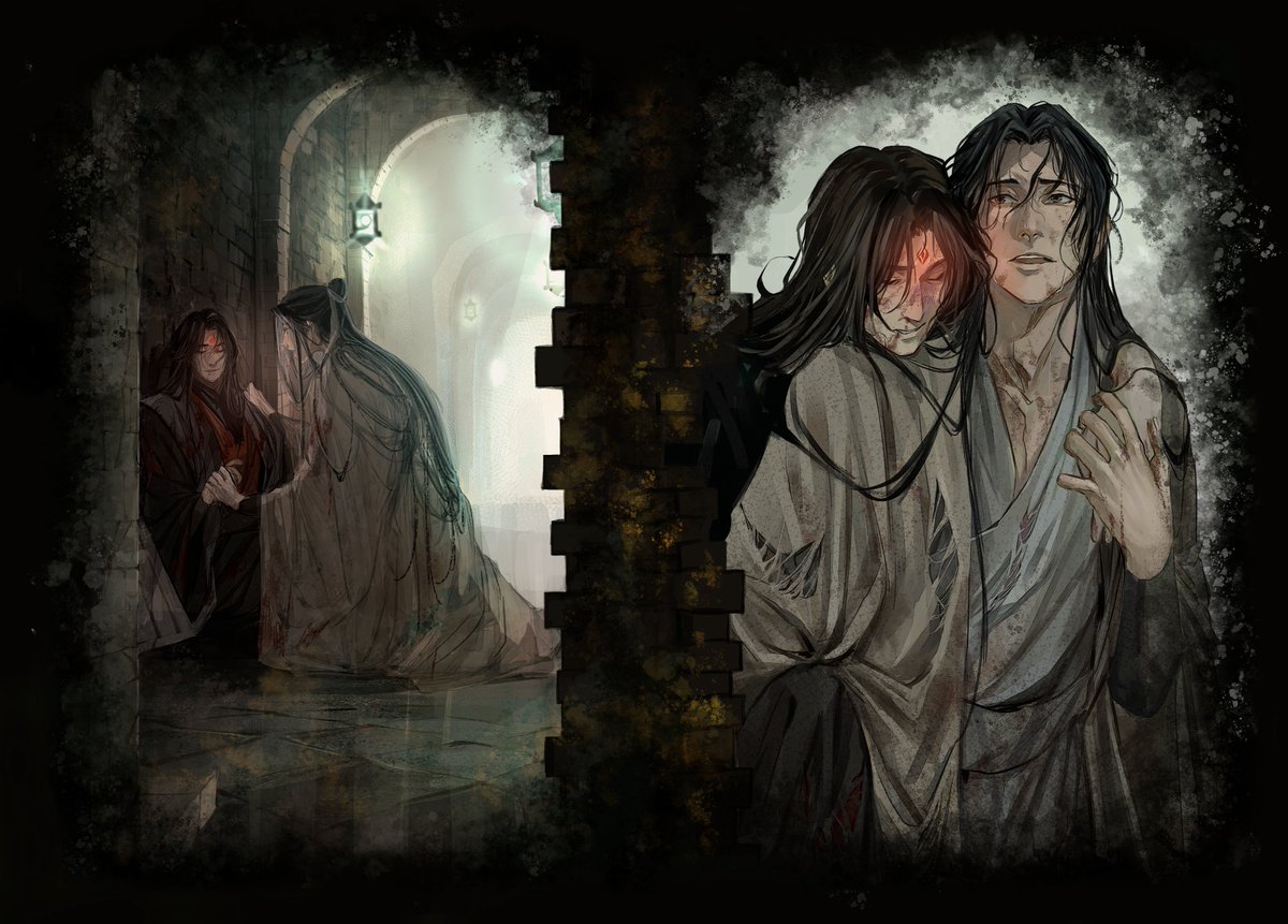 Art that I did for BingQiu Zine last year^^

#svsss #mxtx #ShenQingqiu #LuoBinghe #人渣反派自救系统