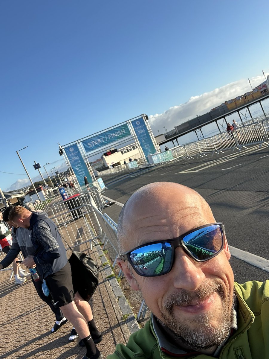 Nice day for a race!! #torbayhalfmarathon <a href="/RunComPod/">Running Commentary</a>