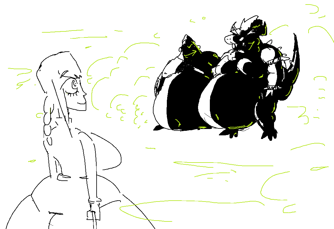 orgasmoverlord's tweet image. will she be able to join the Court of Gassers?