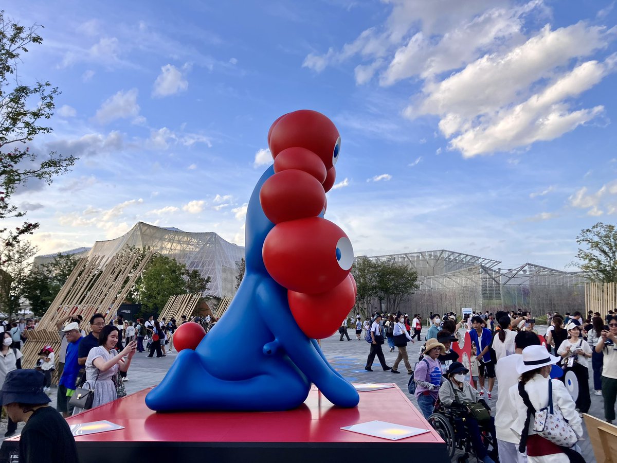 大阪・関西万博マスコット「ミャクミャク」閉幕目前に人気が最高潮