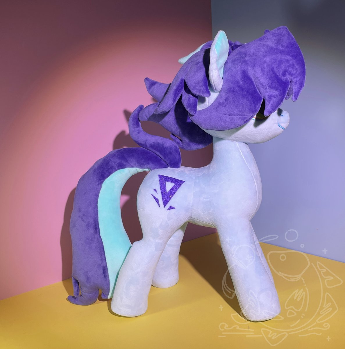 Aquauta's tweet photo. ✨Commision finished❤
#MLP #mylittlepony #plush #custom #Commision https://t.co/luExhzGIbG