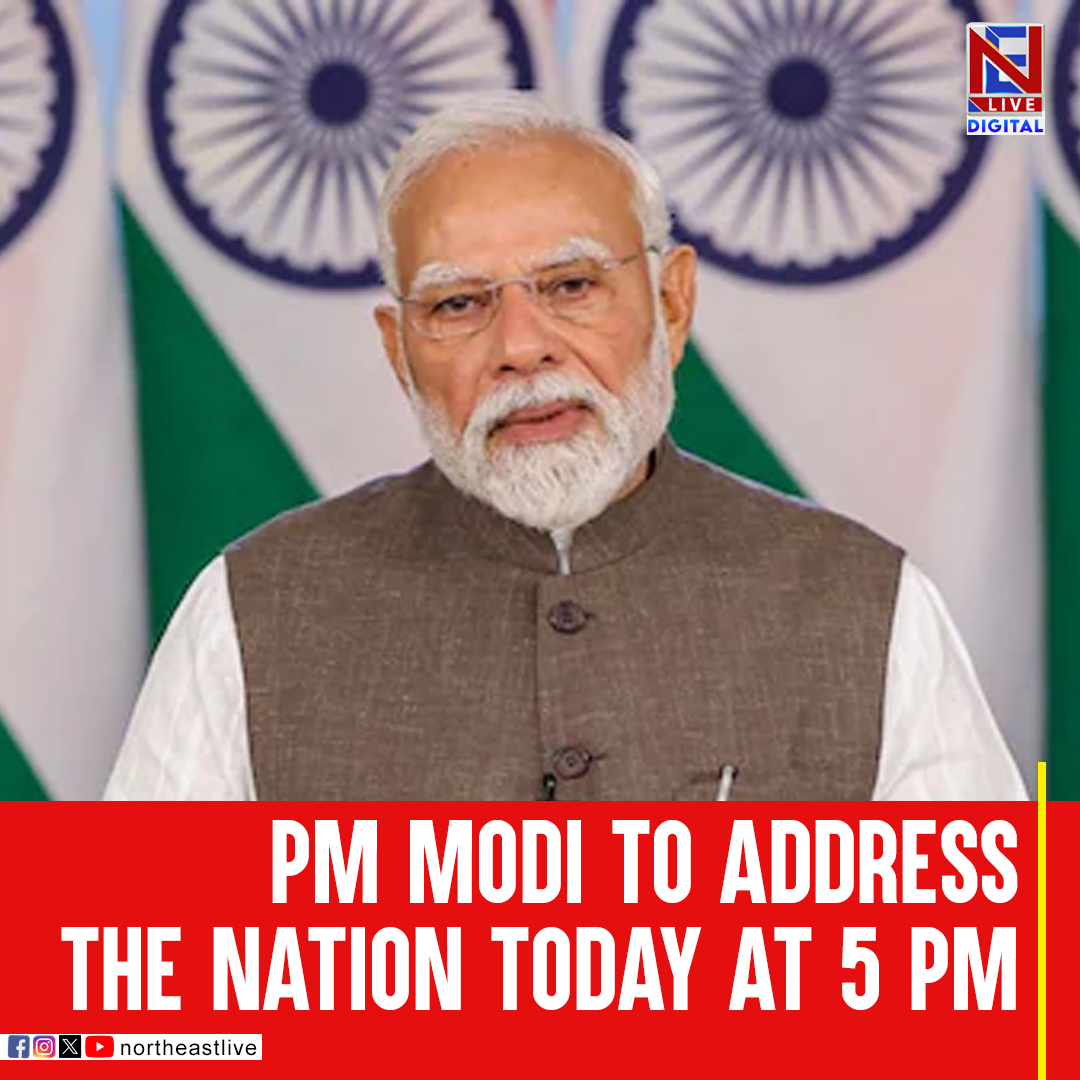 NELiveTV's tweet image. #modiaddress #pmmodinews #BreakingNews #northeastlive 

@PMOIndia @narendramodi
