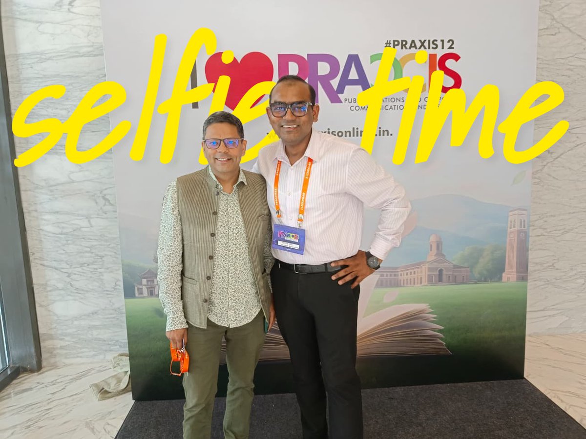 Vishwas Dass (@vishwasdass) on Twitter photo Great to see my friend Anup Sharma at the #Praxis12 Summit 2025 in #Dehradun! It's been a while, but we're picking up right where we left off.
Looking forward to collaborating with him soon in the communications and media industry. #PraxisInd #Communications <a href="/TweetsAnup/">Anup Sharma B'Harry</a> Great to see my friend Anup Sharma at the #Praxis12 Summit 2025 in #Dehradun! It's been a while, but we're picking up right where we left off.
Looking forward to collaborating with him soon in the communications and media industry. #PraxisInd #Communications <a href="/TweetsAnup/">Anup Sharma B'Harry</a>
