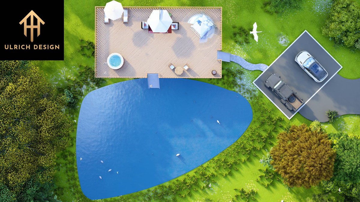 ulrich_nobime's tweet image. Au bord de l’étang....💧☘️

#Architecture3D #UlrichDesign #Terrasse #Jacuzzi #NatureDesign #OutdoorLiving #Visualisation3D #ForestVibes #EcoLodge #DreamPlace