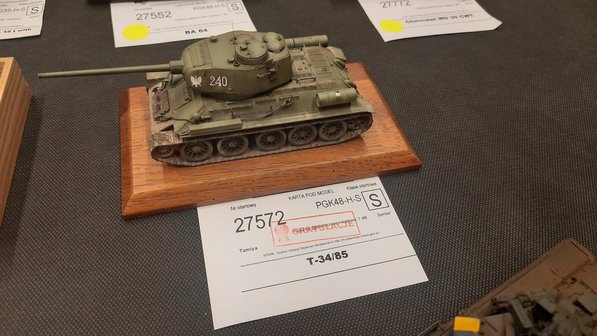 PanzerPawel's tweet image. Ojoj, 3 wyróżnienia na Poznań Model Show 🔥

#ttmodelarze #scalemodel #poznan