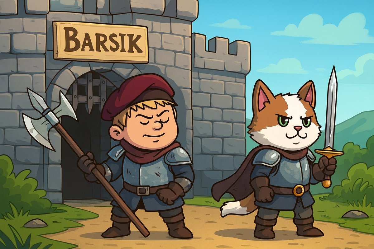 GM $BARSIK Fam 😎 
Hold for a long, very long time, then sell and watch your old holding explode 👀