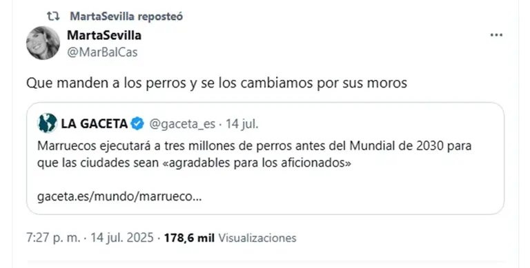 RomanCues_i0sm's tweet photo. 📣 Marta Balbotin destila odio por todos los poros de su cuerpo. Su cónyuge, Ernesto Chao, que entrenó a los benjamines del Sevilla, no se queda atrás. Ahora llorarán, pero dejan muchas víctimas por el camino. ⏬ https://t.co/gE2KvM5vDD