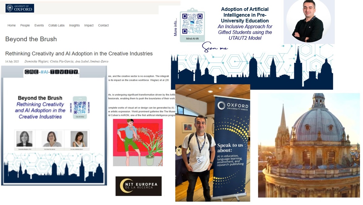 cplagarc's tweet photo. ☕ Resumen semanal:
📚 Lu: Post de Dominika Węglarz, PhD en el Blog #AIEOU #Oxford
🚀 Ma: Mind-#AI-lift viaja a #Oxford
🎓Mi: @david_jim93 presenta en #AIEOU2025
🌙Y lo que está por venir #NitRecerCat
👉 https://t.co/6Jm6GMiuKa
#IA #Doctorado @UOCuniversitat @UOCecoempresa https://t.co/LThm8MlpKT