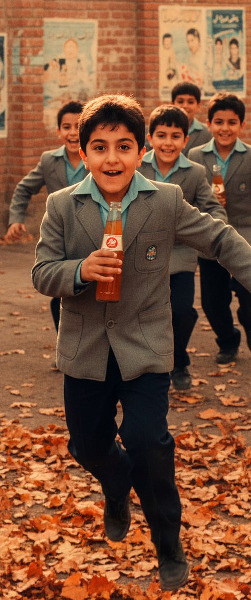 سناریوی قدیمی زنگ تفریح مدرسه:
۱. دُنگی یه نوشابه زمزم می‌خرین
۲. لشکرِ «یه قُلُپ بده»‌ها حمله می‌کنن
۳. نوشابه تو یه چشم به هم زدن بخار می‌شه!

+ الان تو زنگ تفریح‌ها چی مُده که سرش اینجوری دعوائه؟ 😁

#زمزم #مدرسه #نسل_زد #زنگ_تفریح #دهه_شصت #دهه_هفتاد #نوستالژی