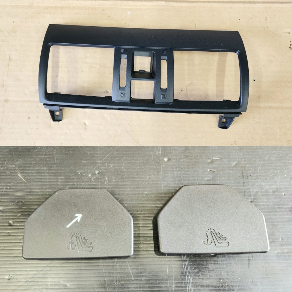 アフター&amp;ビフォー✨
本日完成です🫡
御依頼ありがとうございました🎶
#fksfactory
#作業風景
#ルーバーパネル
#椅子の部品
#カーボン加工