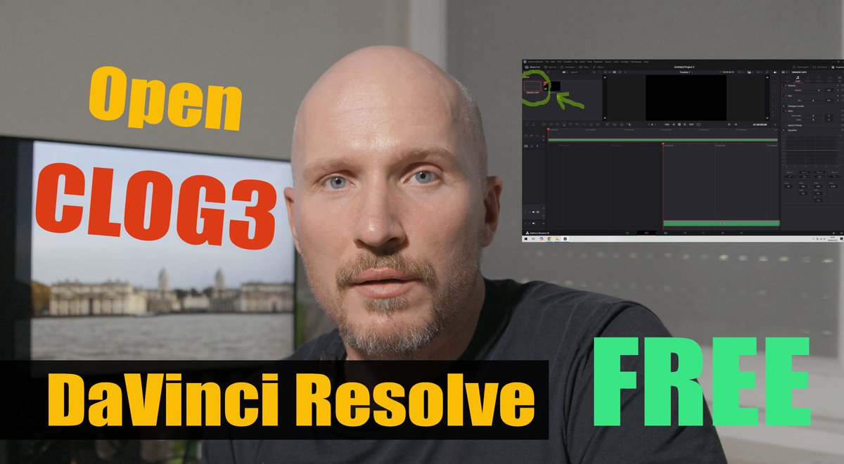 zzsnapper's tweet photo. CLOG3 video files into the free version of DaVinci Resolve? No problem!
https://t.co/szoVX5oVsB
#CanonR7 #CLOG3 #DaVinciResolve https://t.co/gvH5eN7H6o