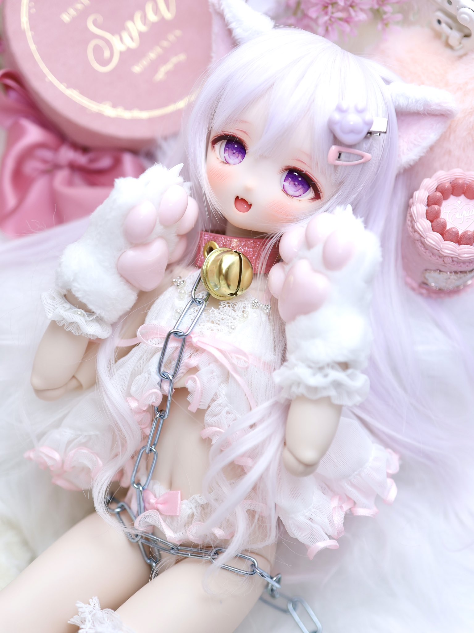 めるちゃん様❤オーダー❤お腹ぽっこり♡可愛い猫ちゃん♡アートドール♡ぬいぐるみ♡ めるちゃん様❤オーダー❤お腹ぽっこり♡可愛い猫ちゃん♡アート
