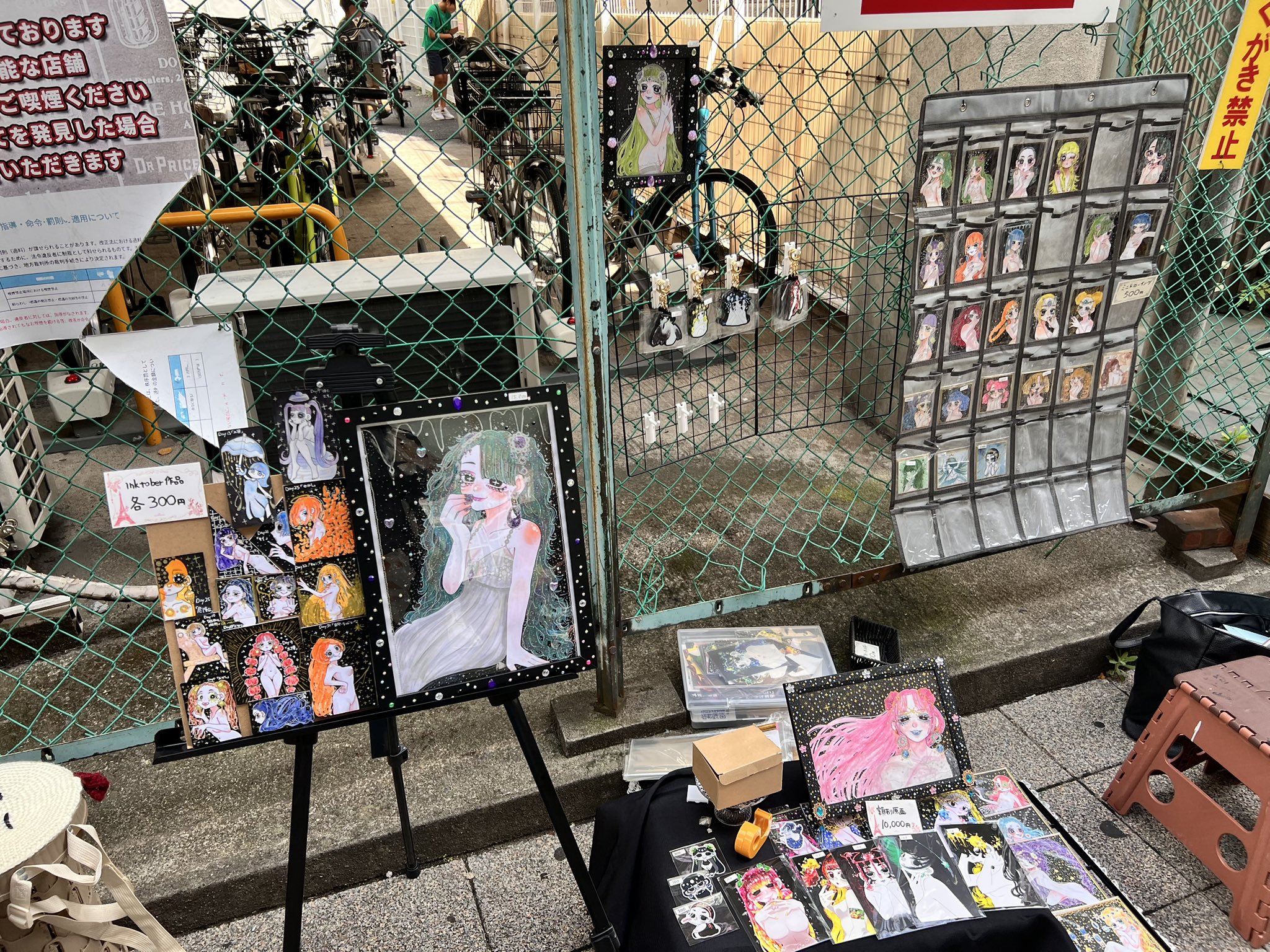 鏡アキさん絵画2点まとめ売り あき🎨AKI SPRAY PAINT スプレーアート作家 on X: 