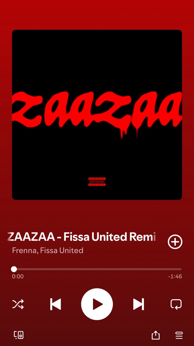 Onze officiële remix voor Frenna staat nu op Spotify!!! Stream hem nu ❤️🥳 #frenna #zaazaa5k #fissa #united