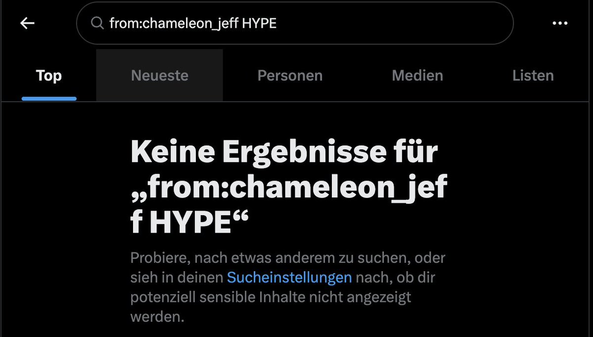 Just checked: <a href="/chameleon_jeff/">jeff.hl</a> has not shilled $HYPE once. 

Thank you Jeff.