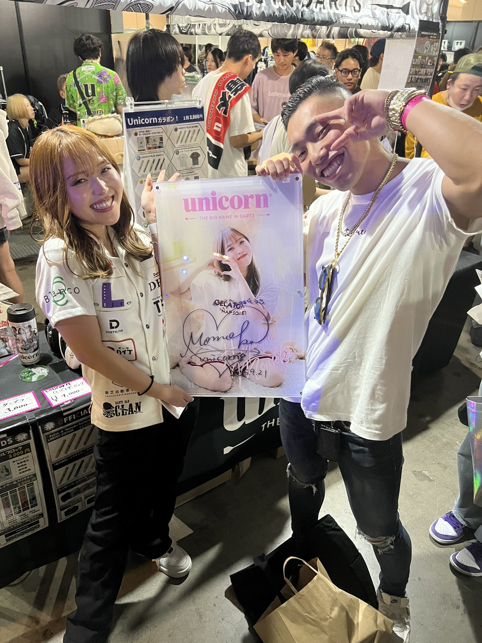 ダーツ祭り限定 Blanco ライブカード 馬場善久 森田真結子 林雄太 林桃加 ダーツ祭り限定 Blanco ライブカード 馬場善久 森田真結子 林