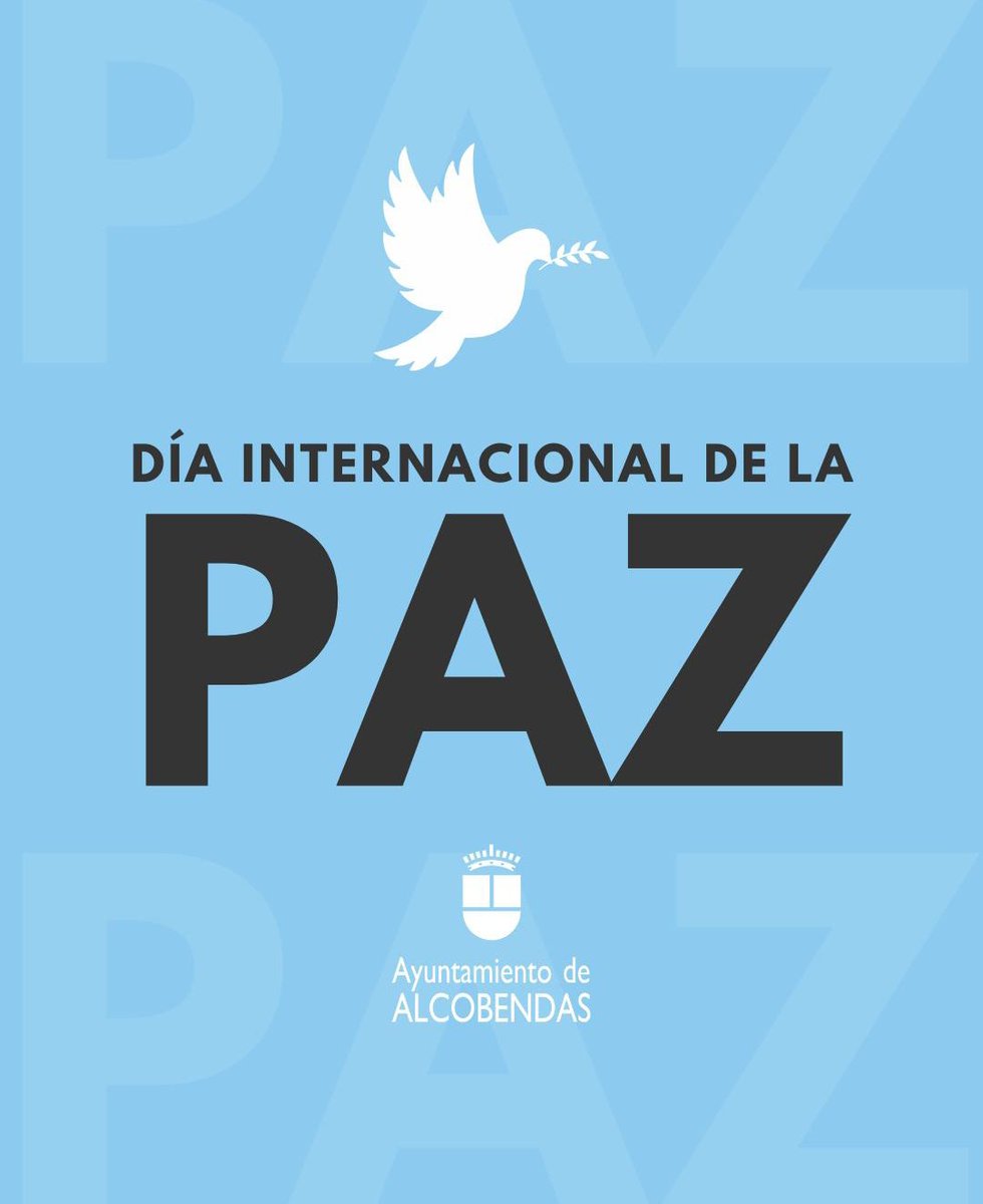 🕊️✨ Hoy celebramos el Día Internacional de la Paz.

📍 Mañana lunes a las 12:00 h, tendrá lugar el tradicional tañido de la Campana Mundial de la Paz del Arroyo de la Vega, un emocionante momento abierto a todos los vecinos que deseen asistir.