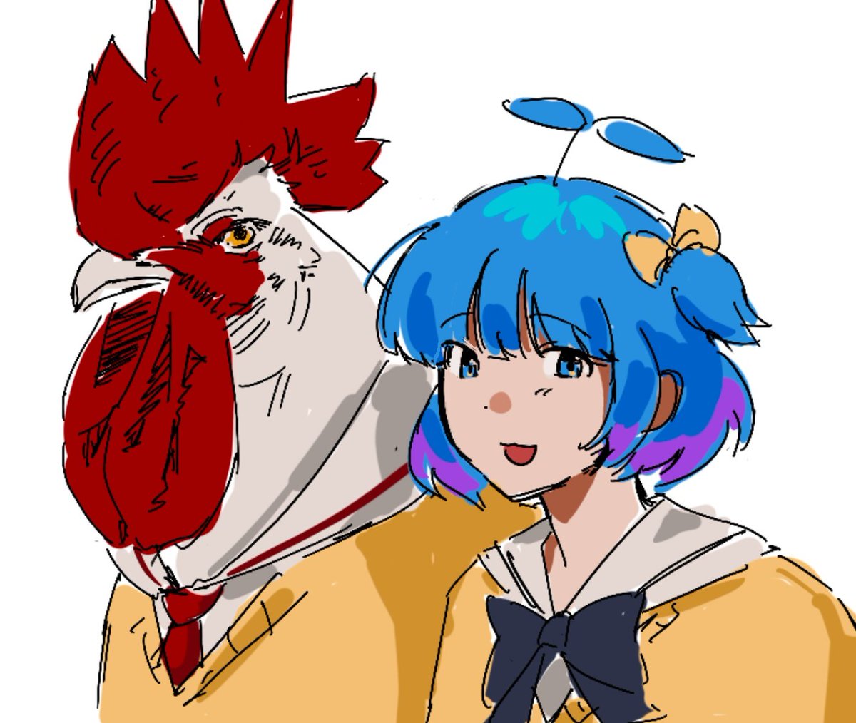 엄마는 공주고 아빠는 닭