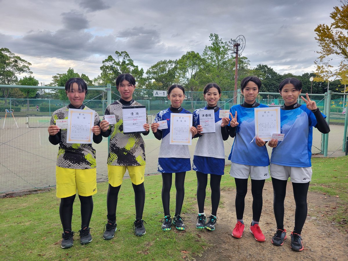 「第78回精神力」中学生ソフトテニス強化研修大会入賞者です。おめでとうございます！　優勝は植作・笈沼組(SKD)です。茨城県行列店スイーツなどが賞品です!ますますの活躍をお祈りいたします!

#精神力
#中学ソフトテニス