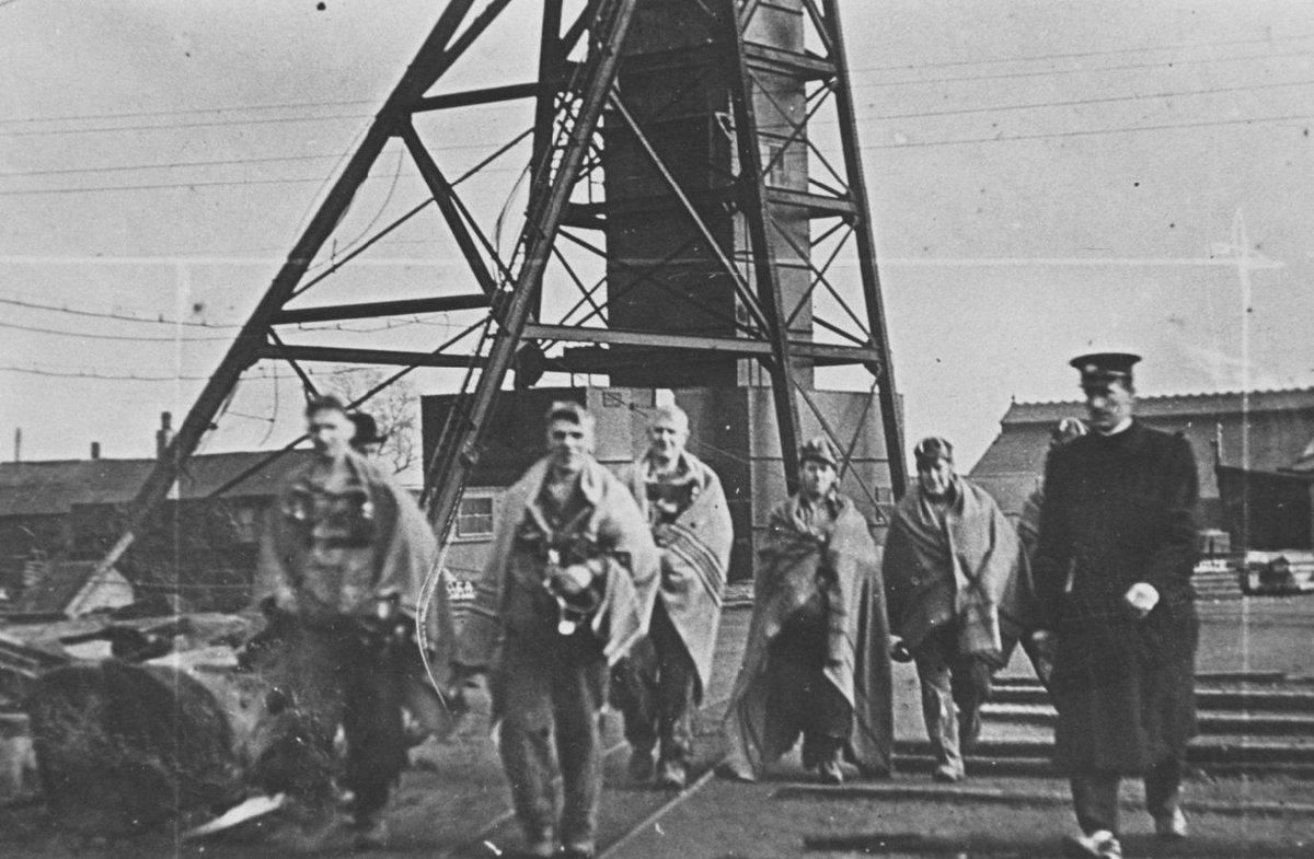 NLWales's tweet photo. Today marks the 91th anniversary of the Gresford Disaster, one of the darkest days in coal mining history.

266 men and boys tragically lost their lives in the Gresford Colliery explosion and it remains one of Britain's worst ever coal mining disasters. https://t.co/ok7klXHjWV