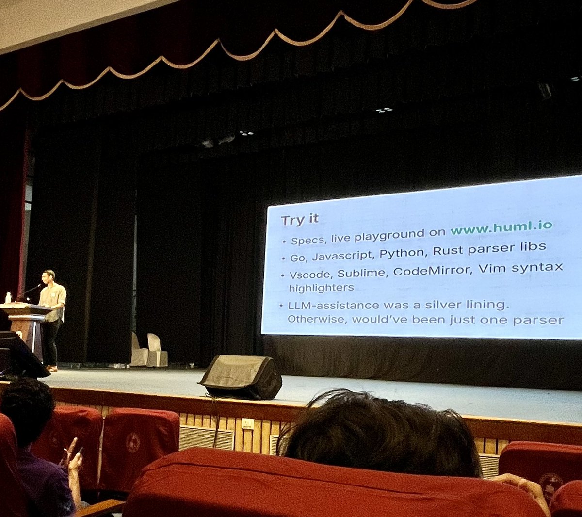 UdupaPrashanth's tweet image. Make markup languages great again!

#HUML #IndiaFOSS #indiafoss2025