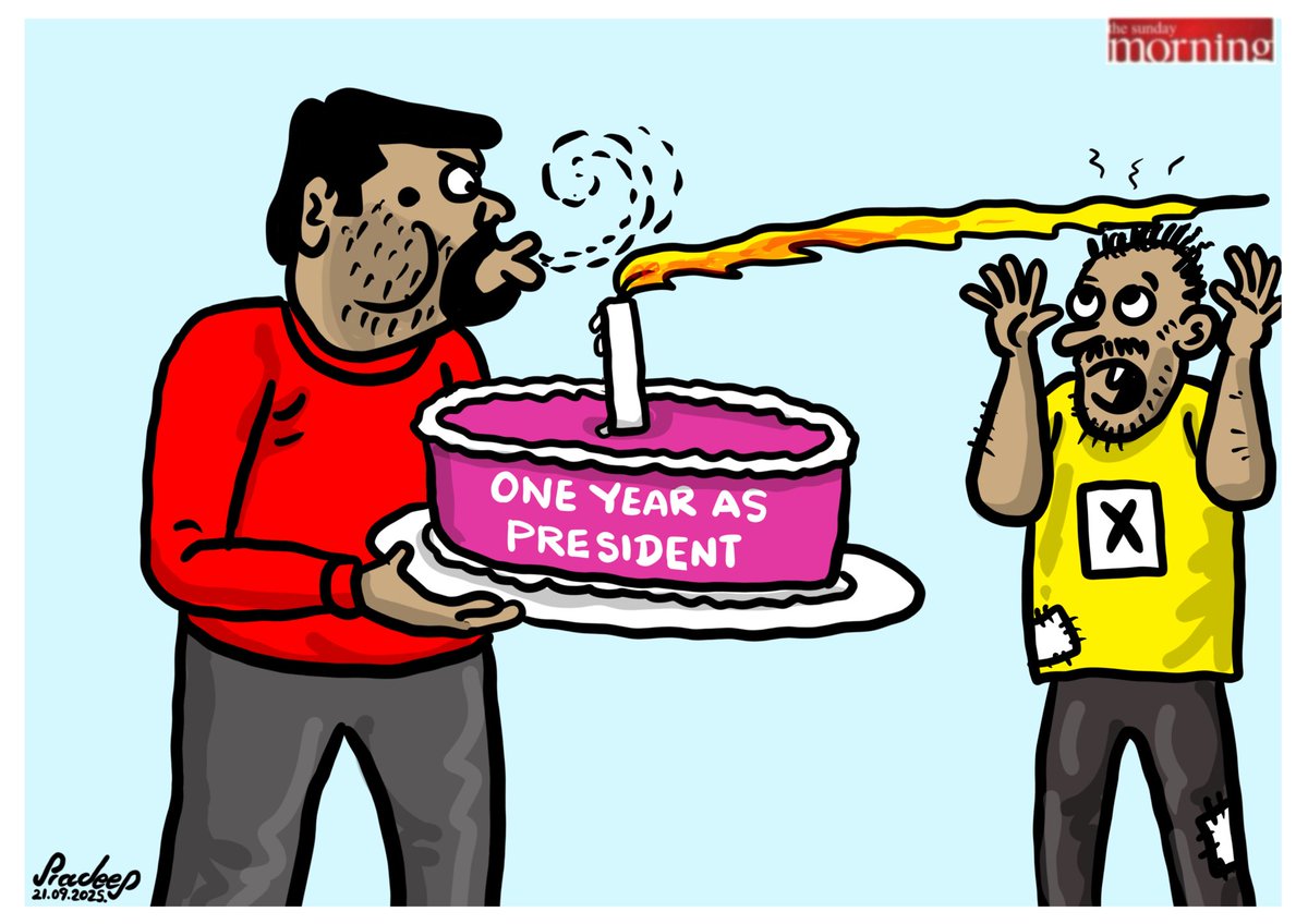 RcSullan's tweet photo. #SriLanka 2025 #Cartoon https://t.co/VR8idbxn1L