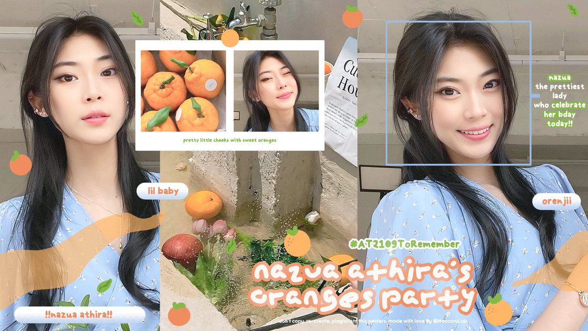 MoccaruLab's tweet image. Help RT? Thank you! ♡

Happy beloved birthday, Kak @wawaIostyou!🥳🍊 untuk merayakan hari bahagia ini, Kak Wawa mau berbagi 5 FREE SLOT LAYOUT IDENTITY di jam 19.45 WIB nanti🎉 yuk lihat tnc nya dibawah ini?🍊 #AT2109ToRemember 

t. #zonauang #zonaba