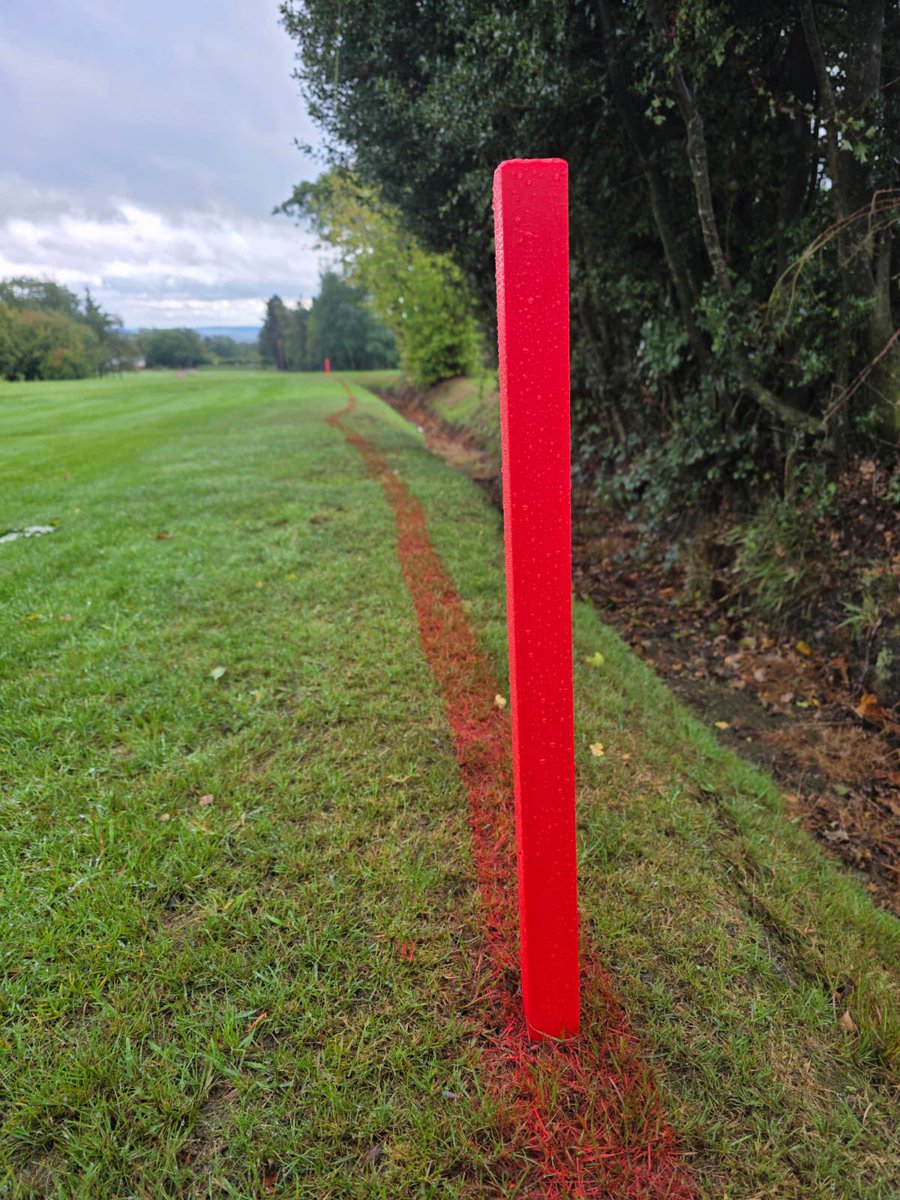 GolfLS18's tweet image. A few extra finishing touches on the course this past week!

✅ New hazard markers and fresh paint
✅ Broken tee boxes on the par threes 

Thank you to the Rabbits Section for their kind donation 🙏