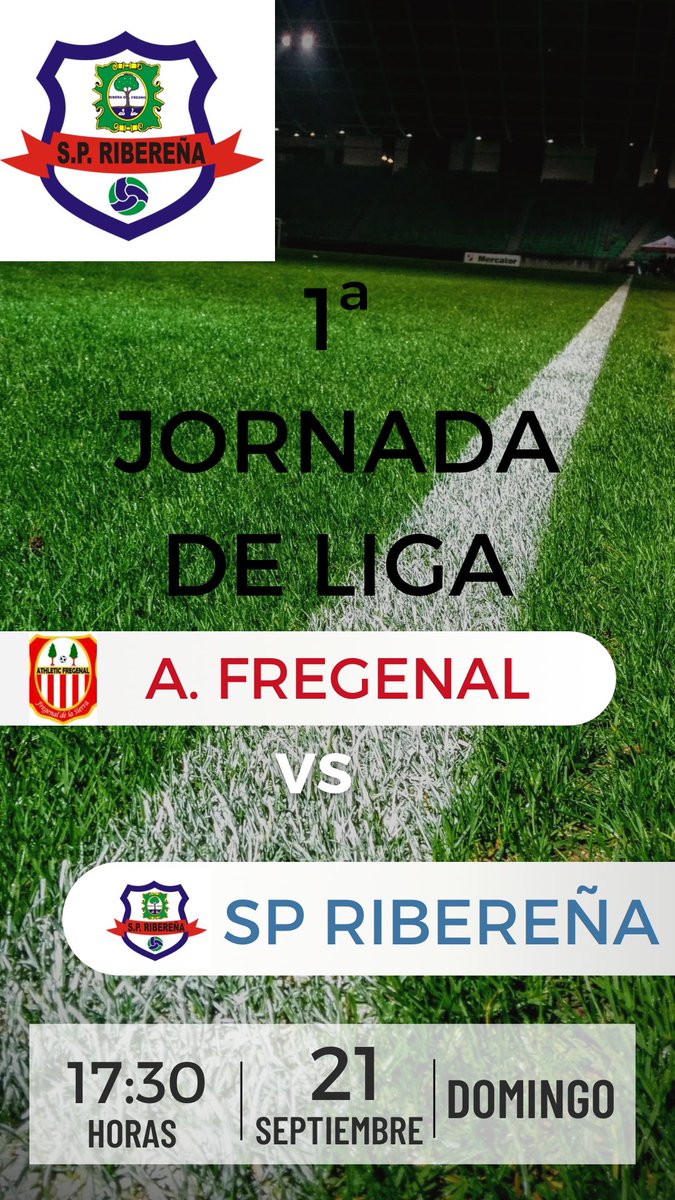 💙COMIENZA LA LIGA💙

Hoy Domingo 21 de Septiembre comienza la Liga y nos desplazamos hasta Fregenal de la Sierra para disputar la primera Jornada.

🏟️Campo Municiplal de Fregenal de la Sierra.
📅 Domingo 21 de Septiembre.
🕰️17:30h.

Solo vale ganar⚔️