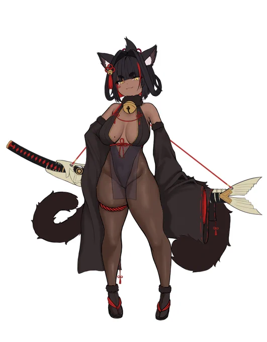 オリキャラWIP もうちょいいじれそうだから一旦寝かせよう。