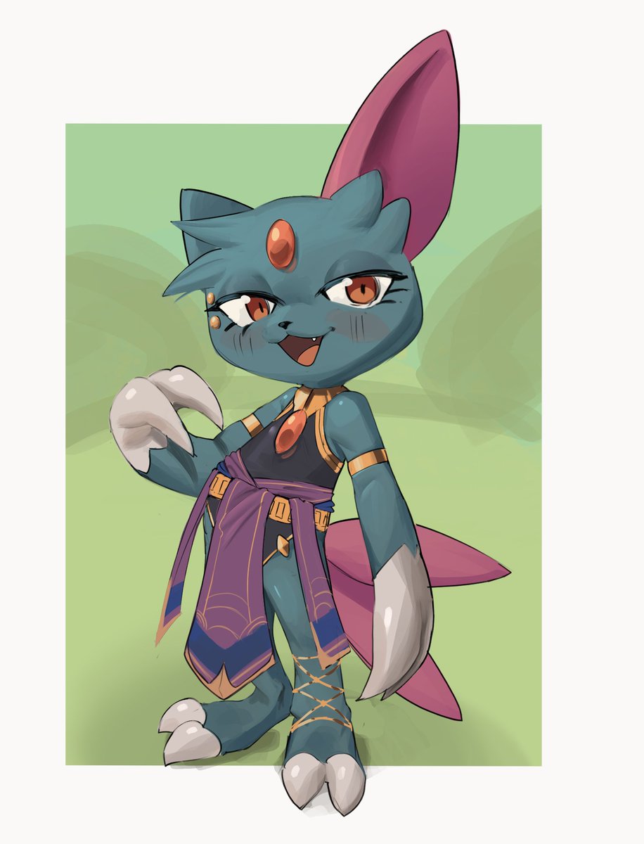 To avoid the death of this account have a sneasel coming out of my backburner.
have i told you guys how much I love sneasel/weavile?