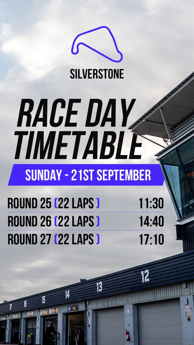 MikeyDoble's tweet image. Our Race Timetable for @SilverstoneUK 🕘

#BTCC #88ARMY #Motorsport