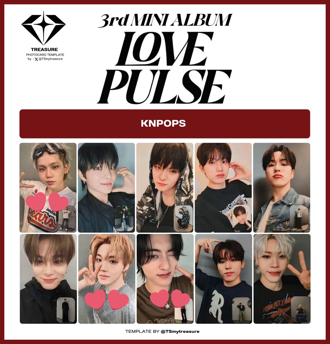 LOVEPULSEのパクジョンウKNPOPSお持ちの方いないですか同種だったら💕譲れます🥹🥹