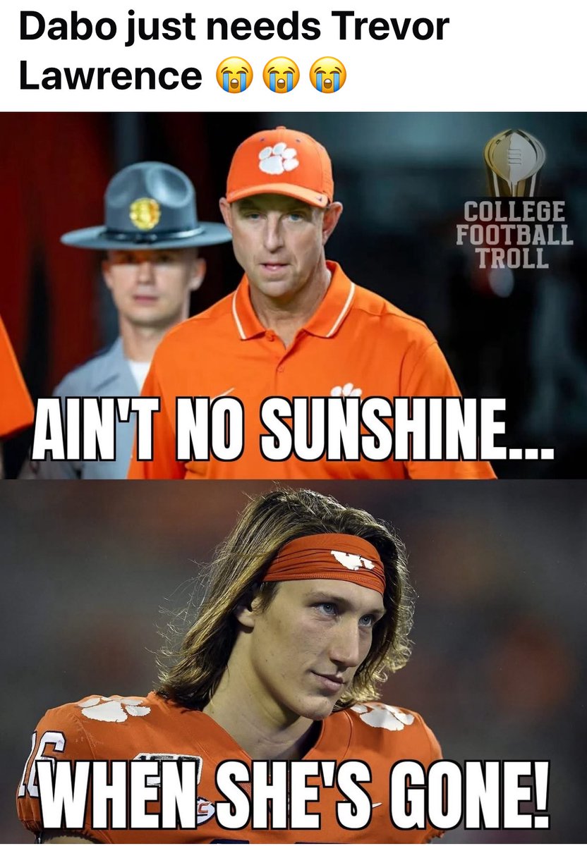 Just one more time in case yall missed it😂😂 😎🐝❤️🐘🏈 <a href="/uno18b44/">ChrisFromSouthCarolina</a>  <a href="/finebaum/">Paul Finebaum</a>  <a href="/SapientJim45/">@SapientJim45 = JfT ✝️🇺🇸 Welcome Followers‼️</a> bad day to be a 🐅