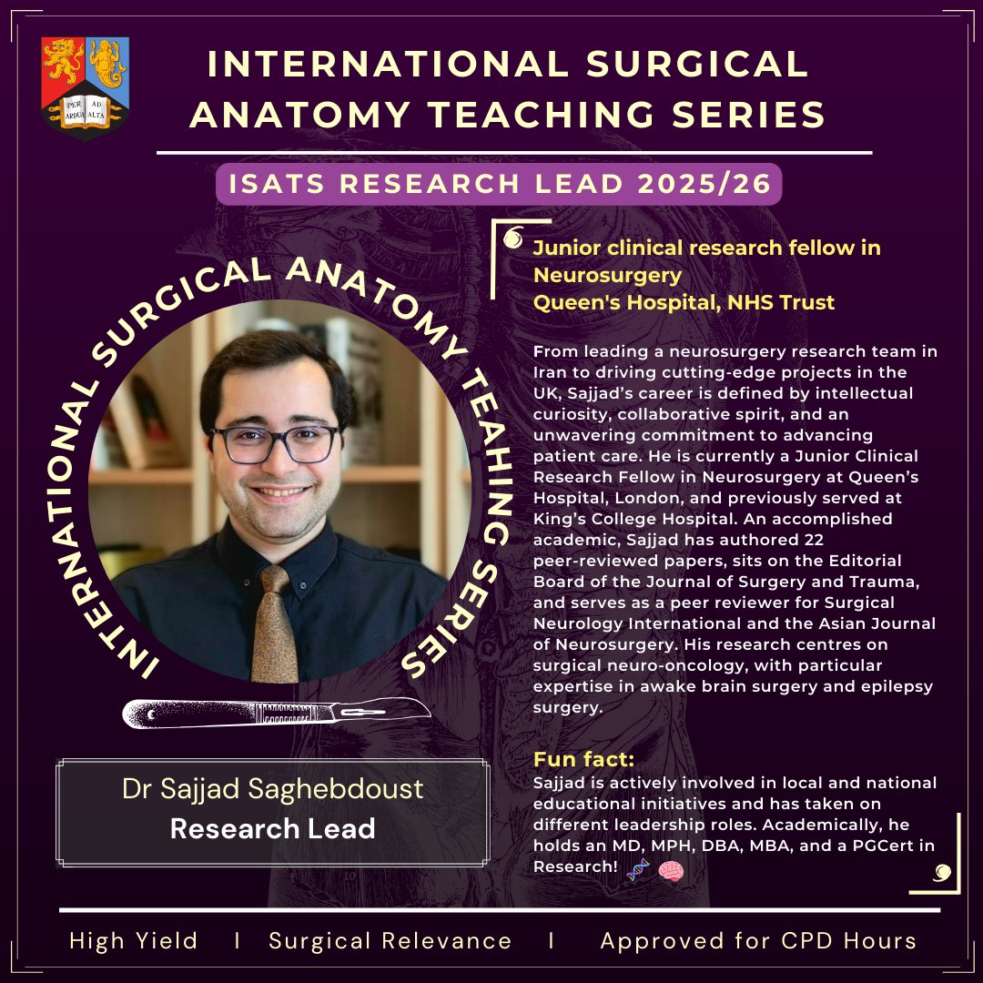 💫Meet our Research Leads: 
Dr Rohit Vijjhalwar &amp; Dr Sajjad Saghebdoust !