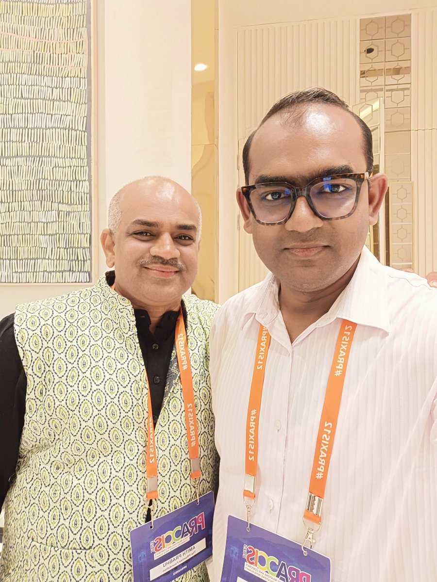 Vishwas Dass (@vishwasdass) on Twitter photo As #PRAXIS12 #PRAXIAIND draws curtains for 2025 in #Dehradun, I would like to thank <a href="/amithpr/">Amith - 🇮🇳</a> for his wonderful solid support.
Best of luck for the next edition, Amith and team. #communications #reputationmanagement As #PRAXIS12 #PRAXIAIND draws curtains for 2025 in #Dehradun, I would like to thank <a href="/amithpr/">Amith - 🇮🇳</a> for his wonderful solid support.
Best of luck for the next edition, Amith and team. #communications #reputationmanagement