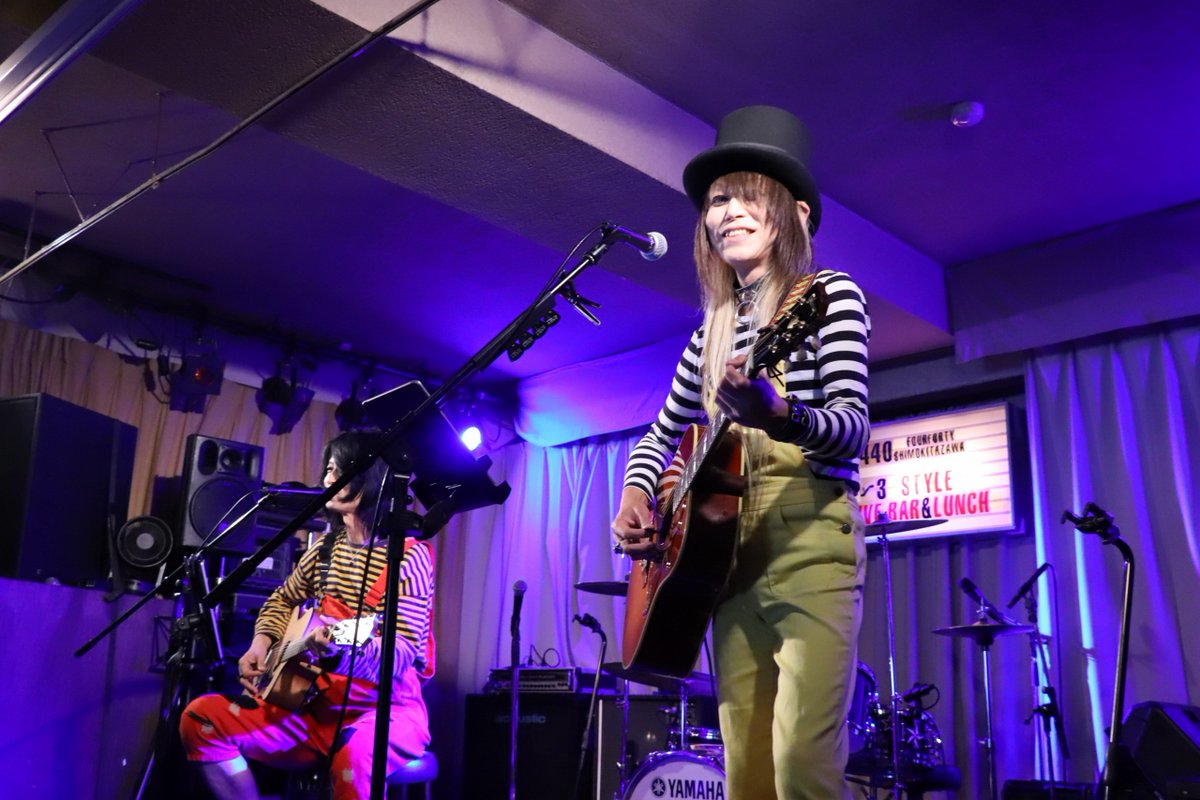 9.20(土)ミューズとブランチ172＠下北沢440
ロマンチック飛行船
ありがとうございました💕✨

次回：10.18(土)ミューズとブランチ173＠下北沢440
出演：マギー☆フランソワ/VELVET★CHERRY/killstyle
予約▶bit.ly/3WCOcrt
#ミューブラ　#ミューズとブランチ