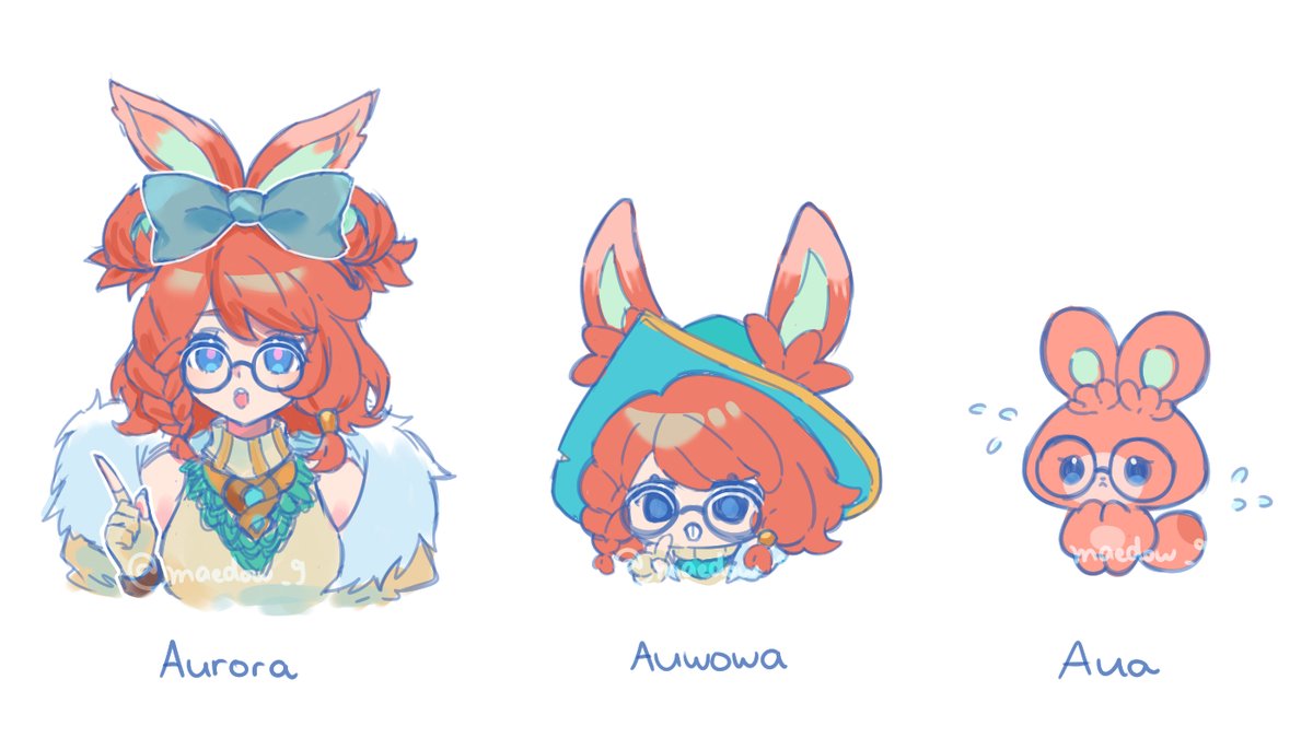 maedow_9's tweet image. aua  ₍ᐢ. .ᐢ₎
#aurora
#artoflegends