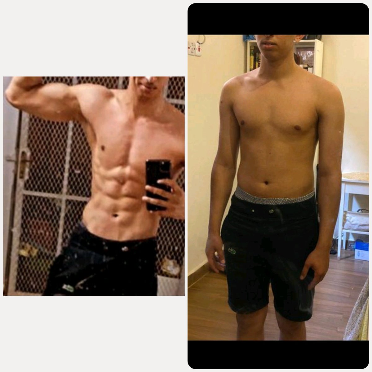 نتيجه التزام متدربين في برنامج التدريب الشخصي.  جاهز للتغير؟