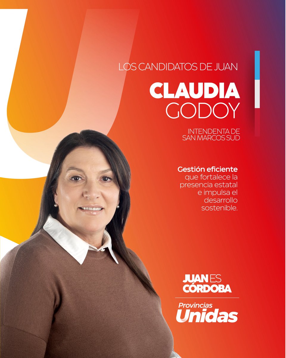 ¡La fuerza del interior! Tenemos un equipo listo para representar a Córdoba en el Congreso Nacional.

Con trabajo duro, con foco en la producción del interior, el equilibrio fiscal y el desarrollo de Córdoba, aseguraremos un futuro cada vez mejor para nuestra gente.